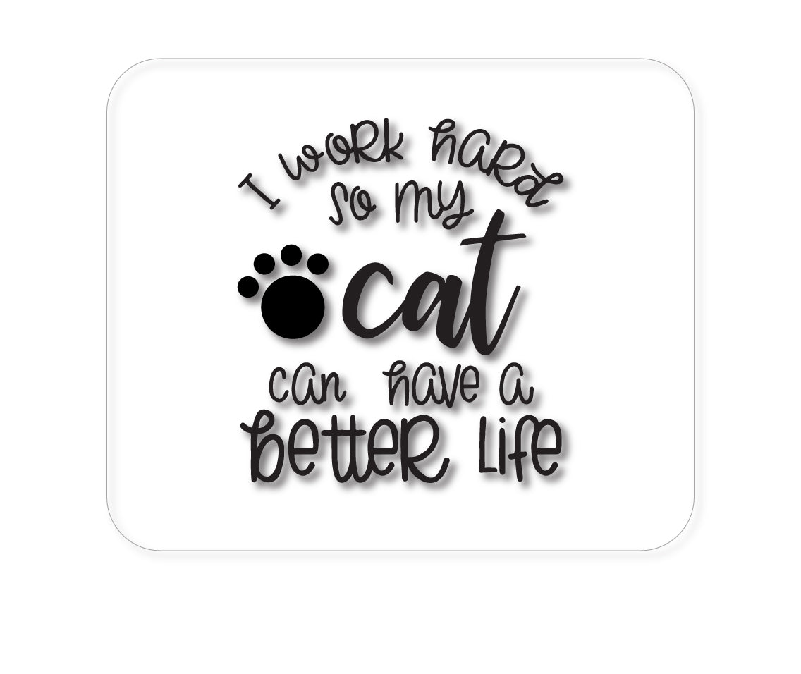 DistinctInk Custom Foam Rubber Mouse Pad - 1/4
