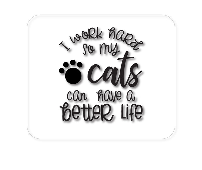 DistinctInk Custom Foam Rubber Mouse Pad - 1/4