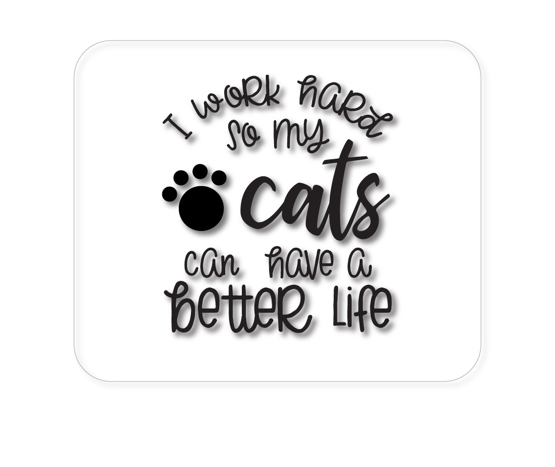 DistinctInk Custom Foam Rubber Mouse Pad - 1/4