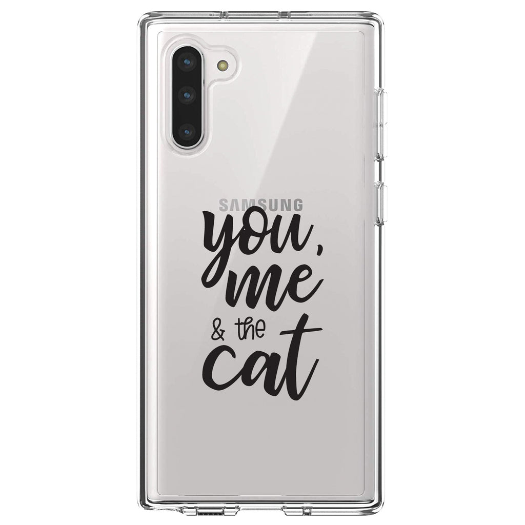 You, Me & the Cat Clear Shockproof iPhone Case, view 9