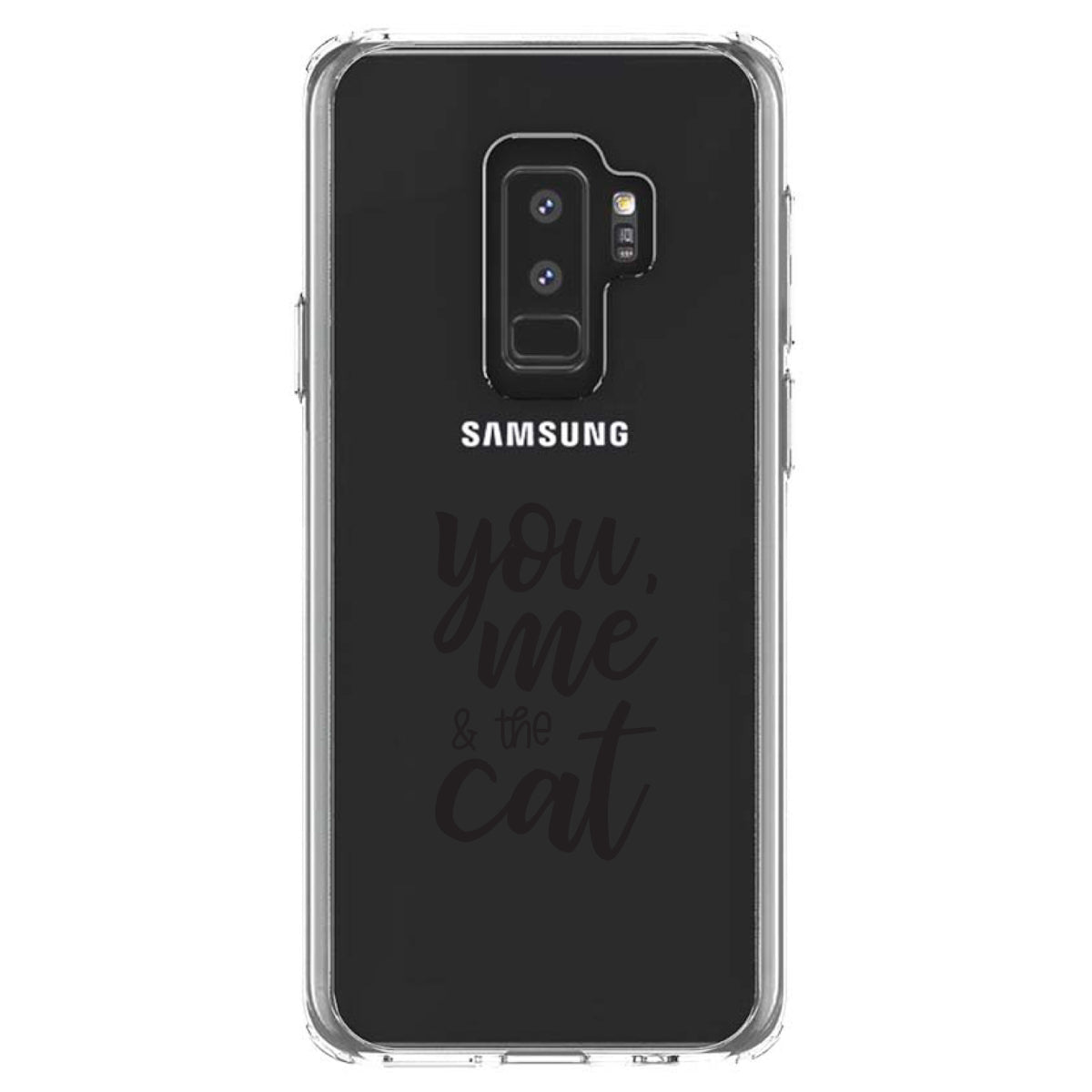 You, Me & the Cat Clear Shockproof iPhone Case, view 20