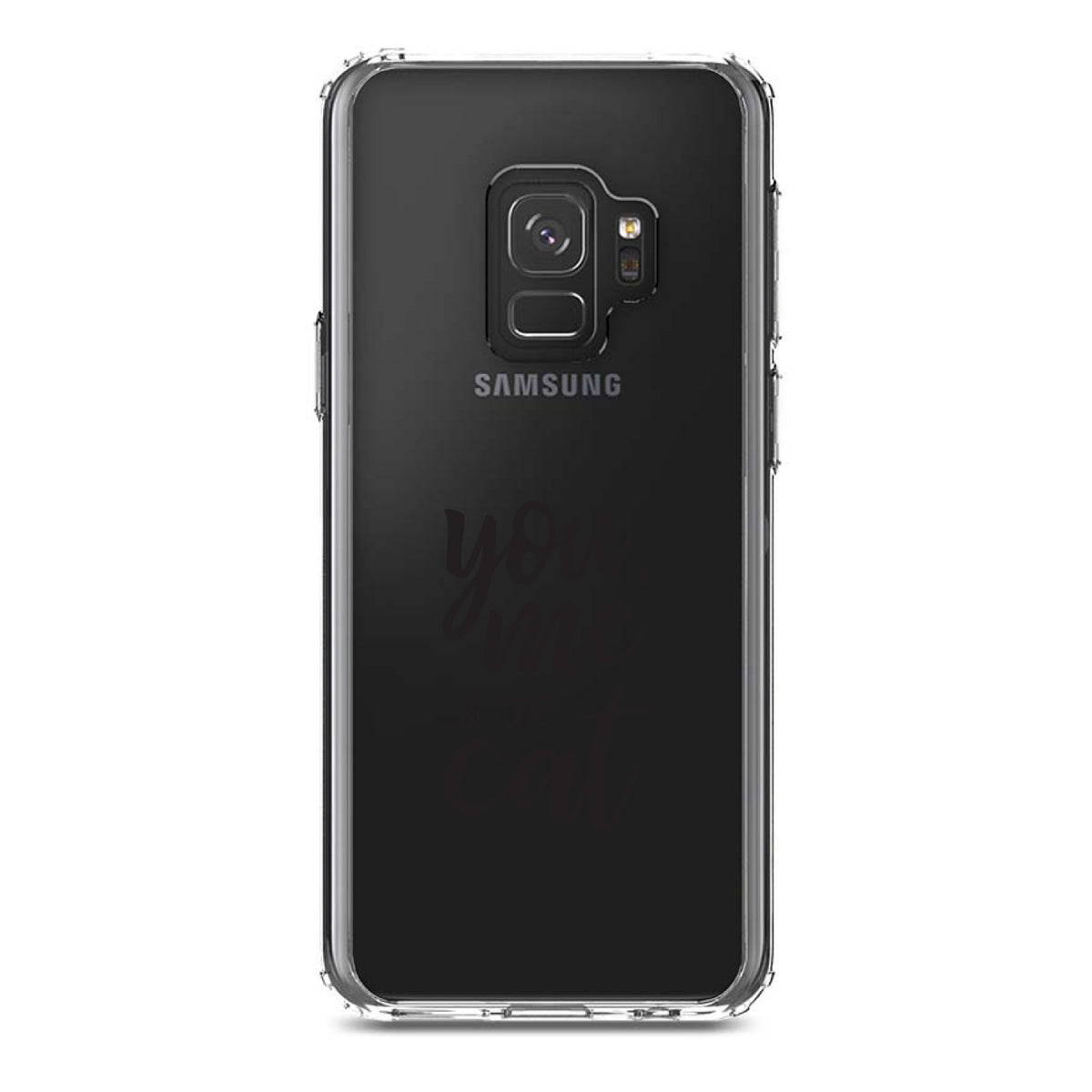 You, Me & the Cat Clear Shockproof iPhone Case, view 19