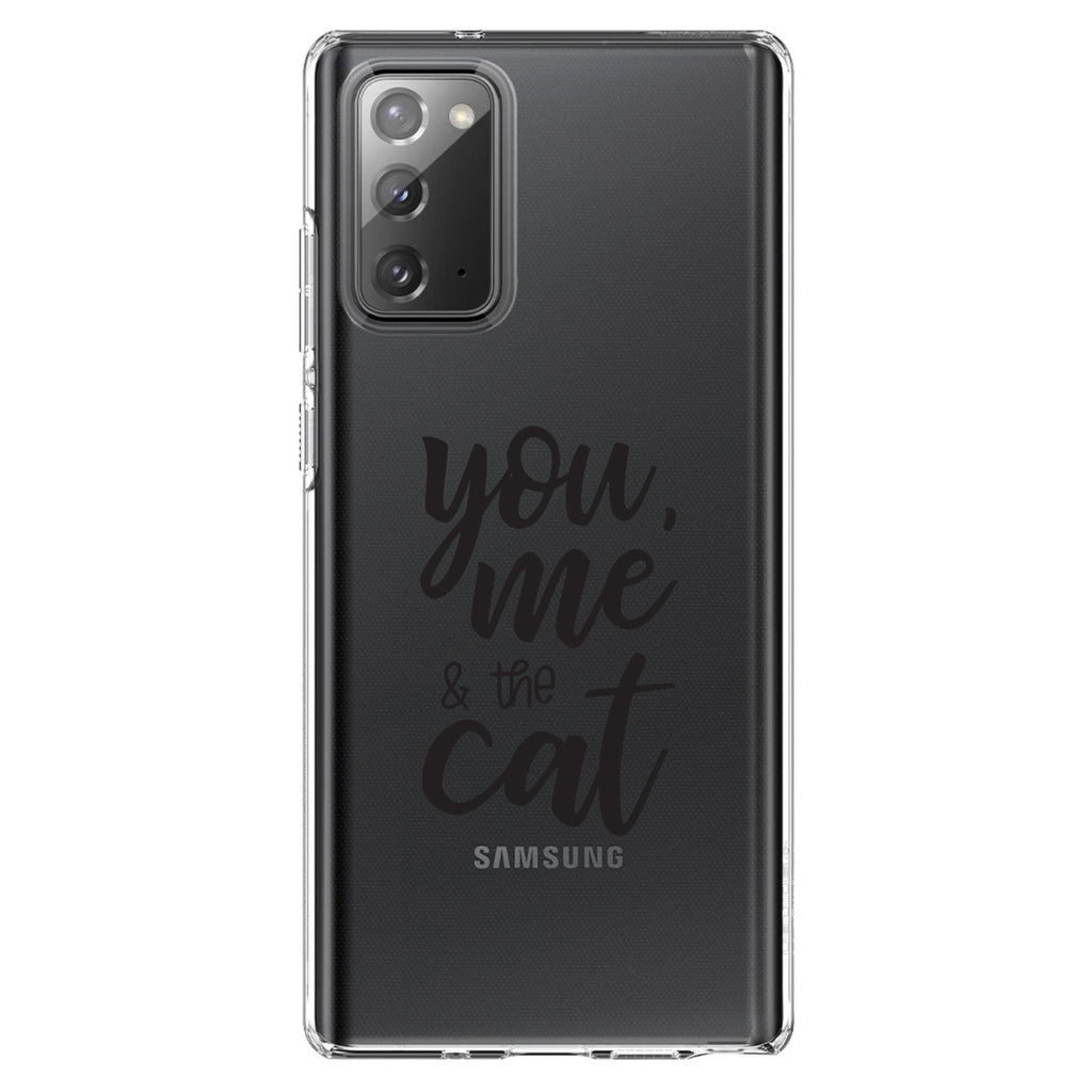 You, Me & the Cat Clear Shockproof iPhone Case, view 8