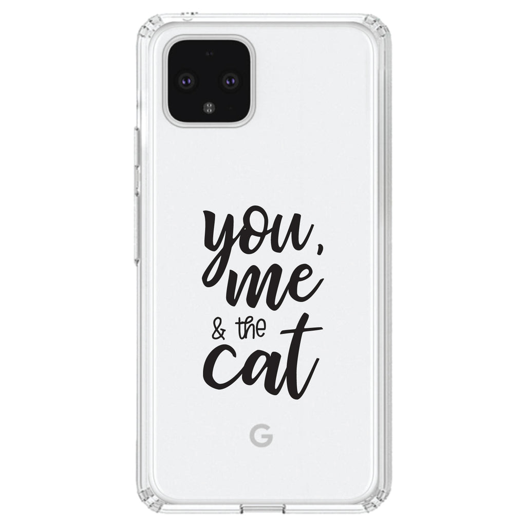 You, Me & the Cat Clear Shockproof iPhone Case, view 23