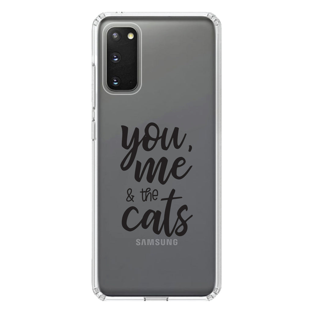 You, Me & the Cats Clear Shockproof iPhone Case, view 14