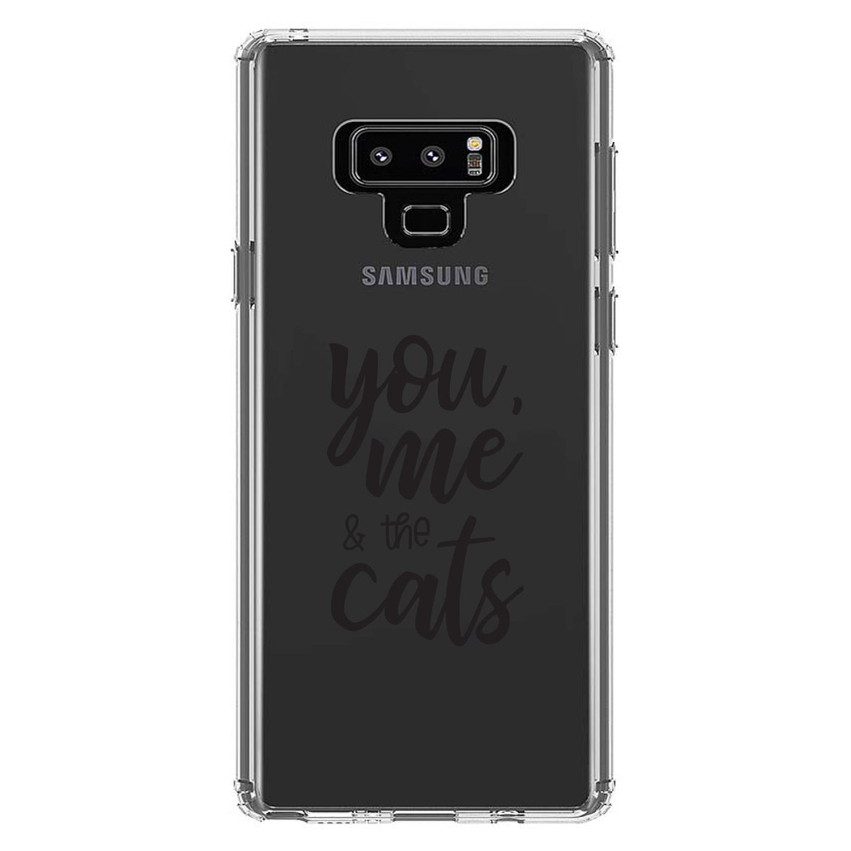 You, Me & the Cats Clear Shockproof iPhone Case, view 11