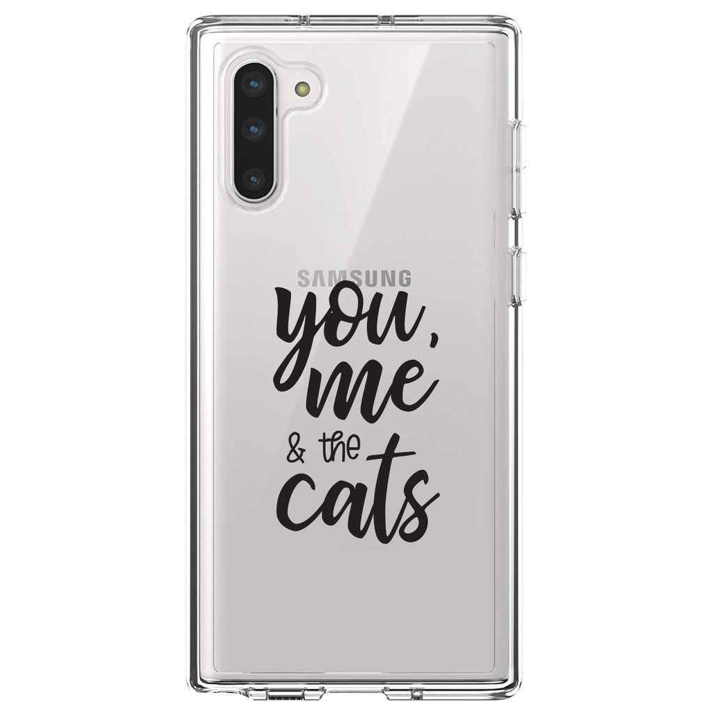 You, Me & the Cats Clear Shockproof iPhone Case, view 9