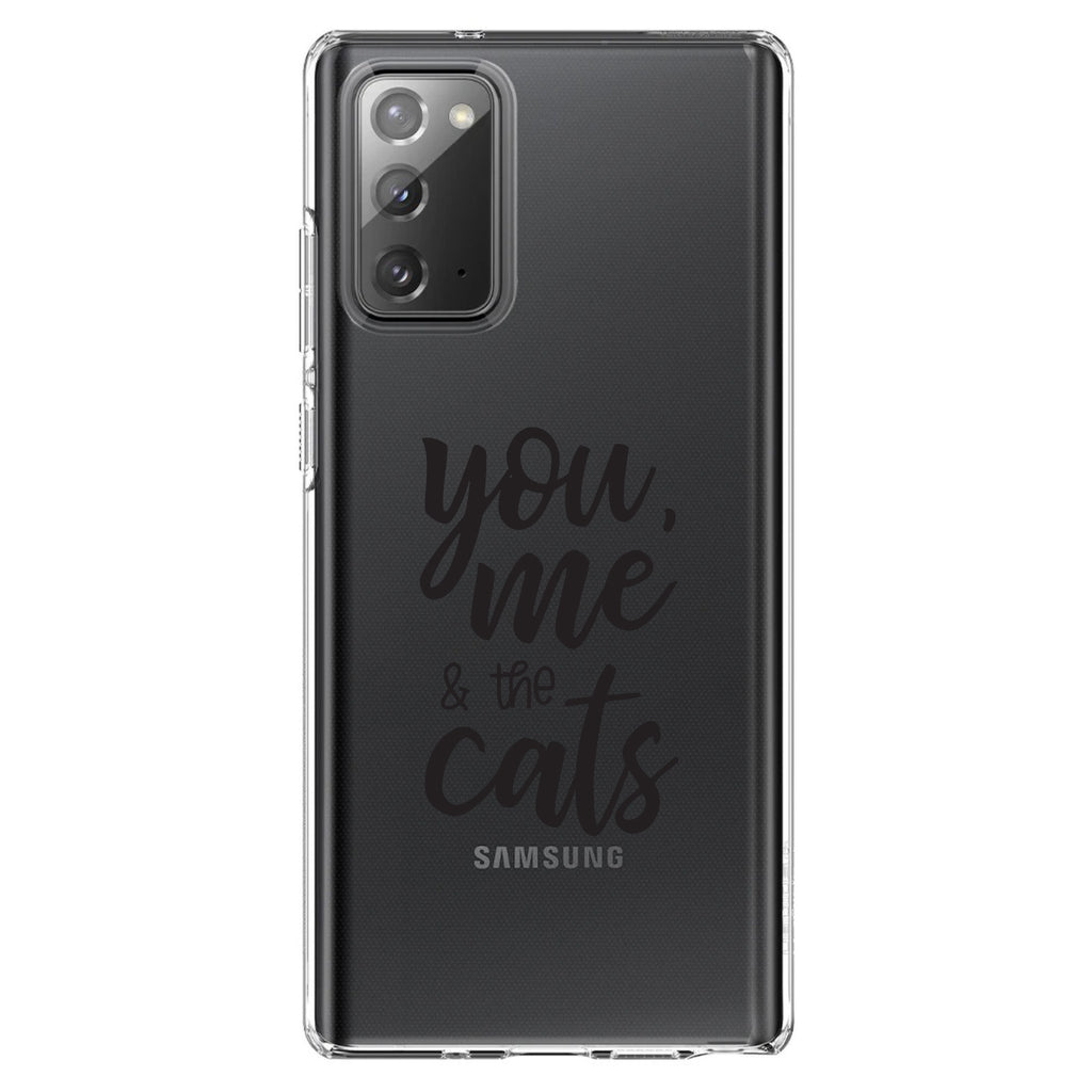 You, Me & the Cats Clear Shockproof iPhone Case, view 7