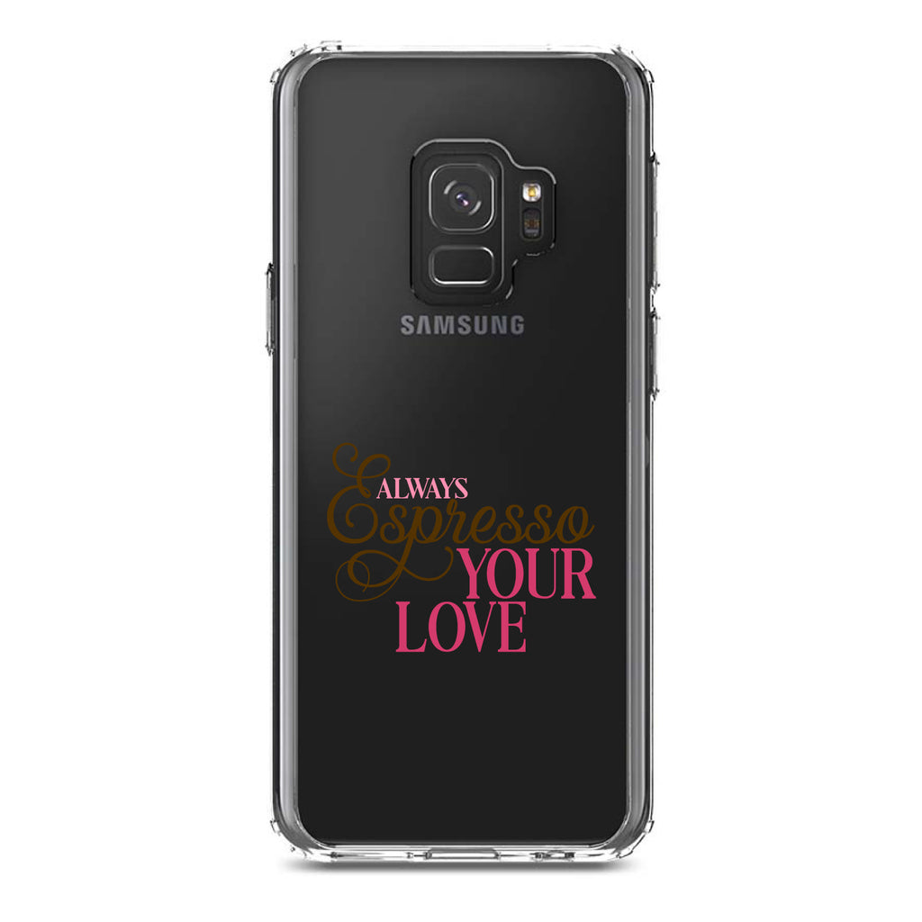 Always Espresso Your Love Clear Shockproof iPhone Case, view 19