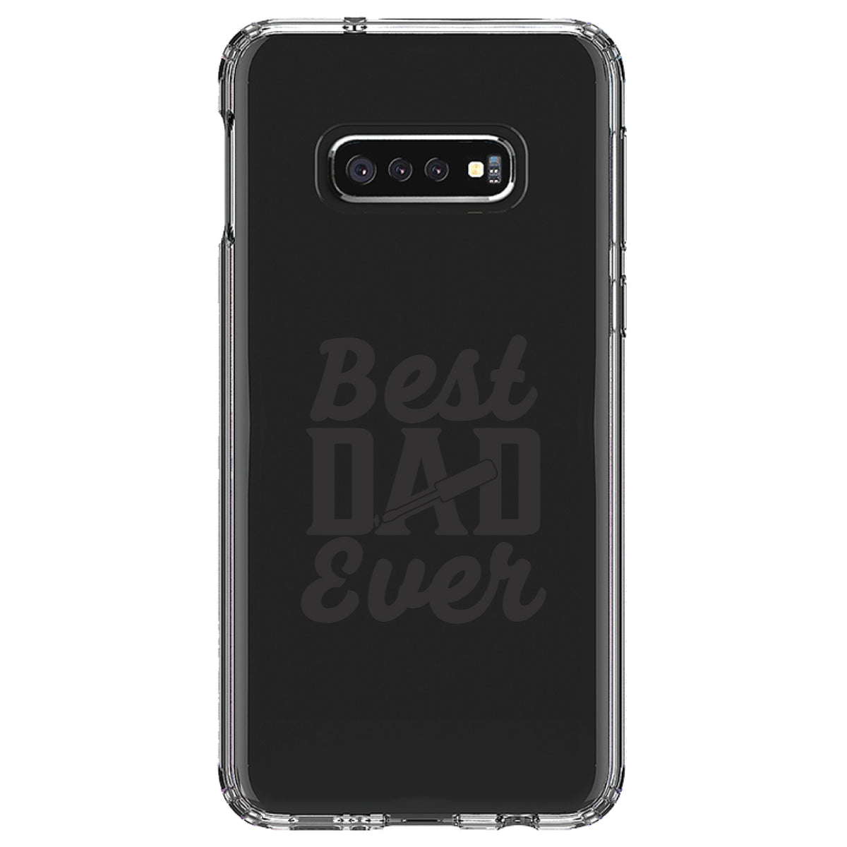 Bed Dad Ever, Screwdriver Clear Shockproof iPhone Case, view 18
