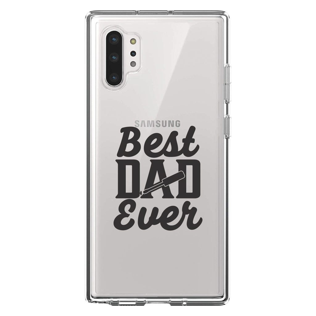 Bed Dad Ever, Screwdriver Clear Shockproof iPhone Case, view 10