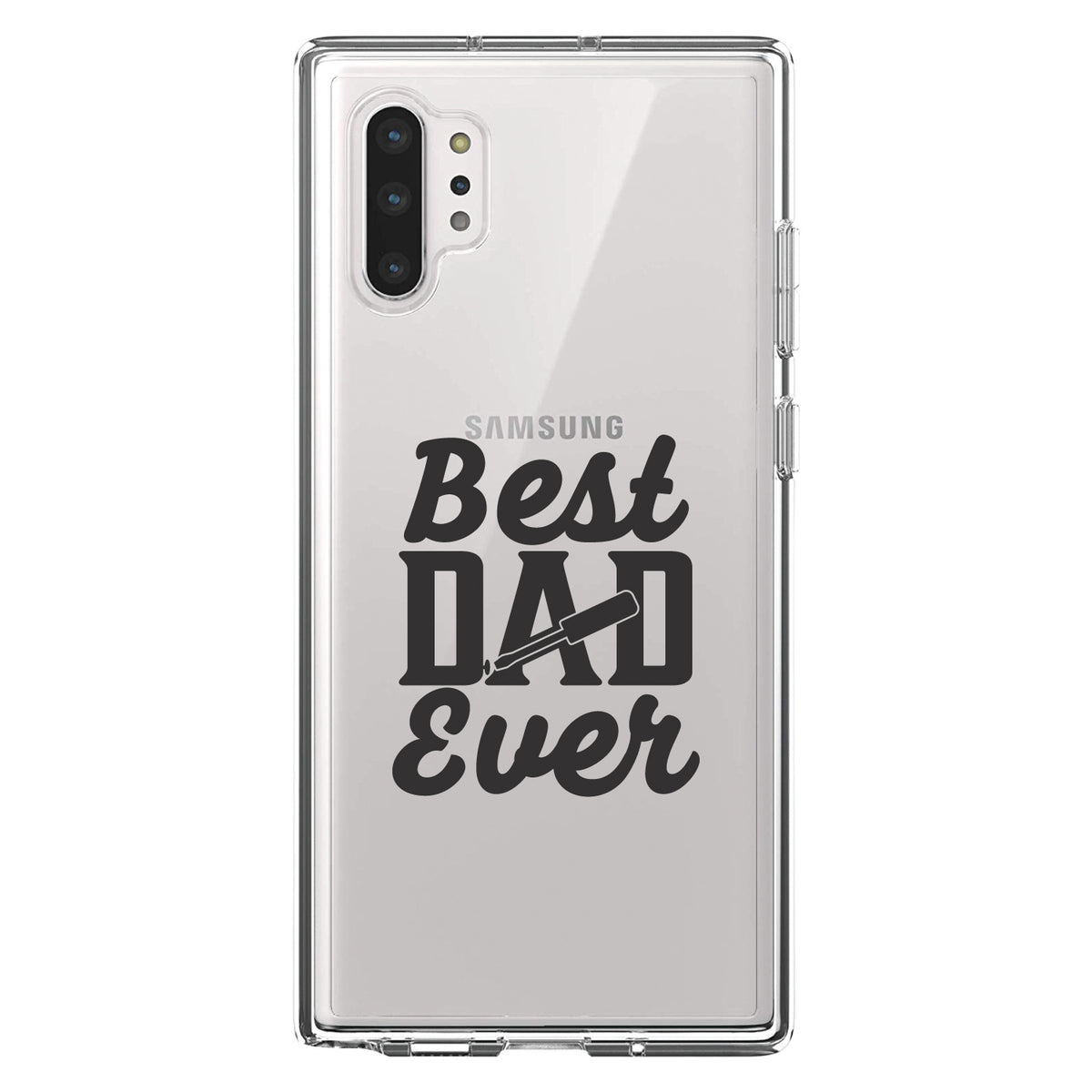 Bed Dad Ever, Screwdriver Clear Shockproof iPhone Case, view 10