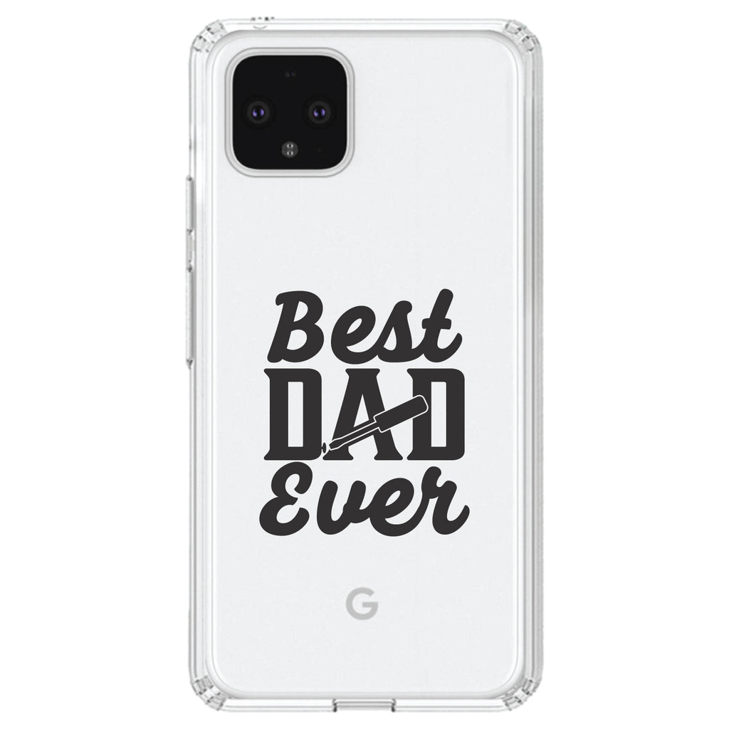 Bed Dad Ever, Screwdriver Clear Shockproof iPhone Case, view 23