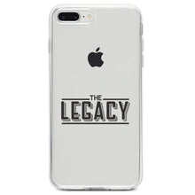 DistinctInk® Clear Shockproof Hybrid Case for Apple iPhone / Samsung Galaxy / Google Pixel - The Legacy
