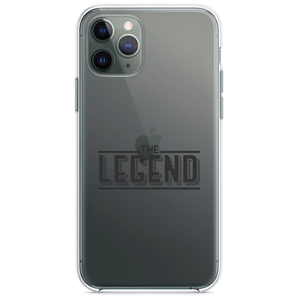 The Legend Clear Shockproof iPhone Case