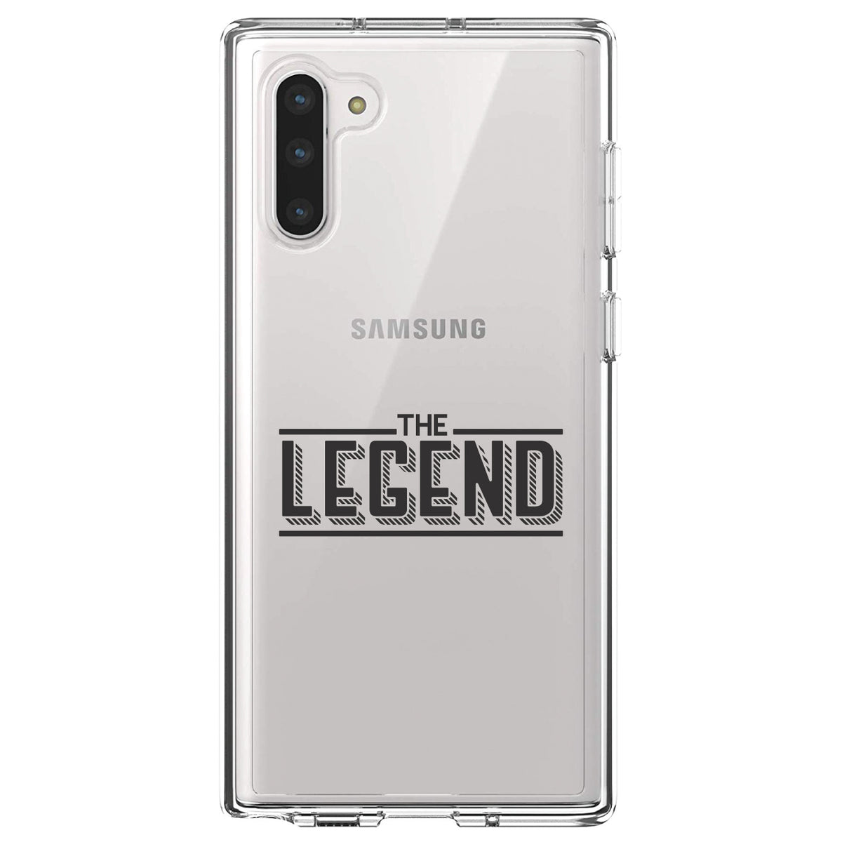 The Legend Clear Shockproof iPhone Case, view 9