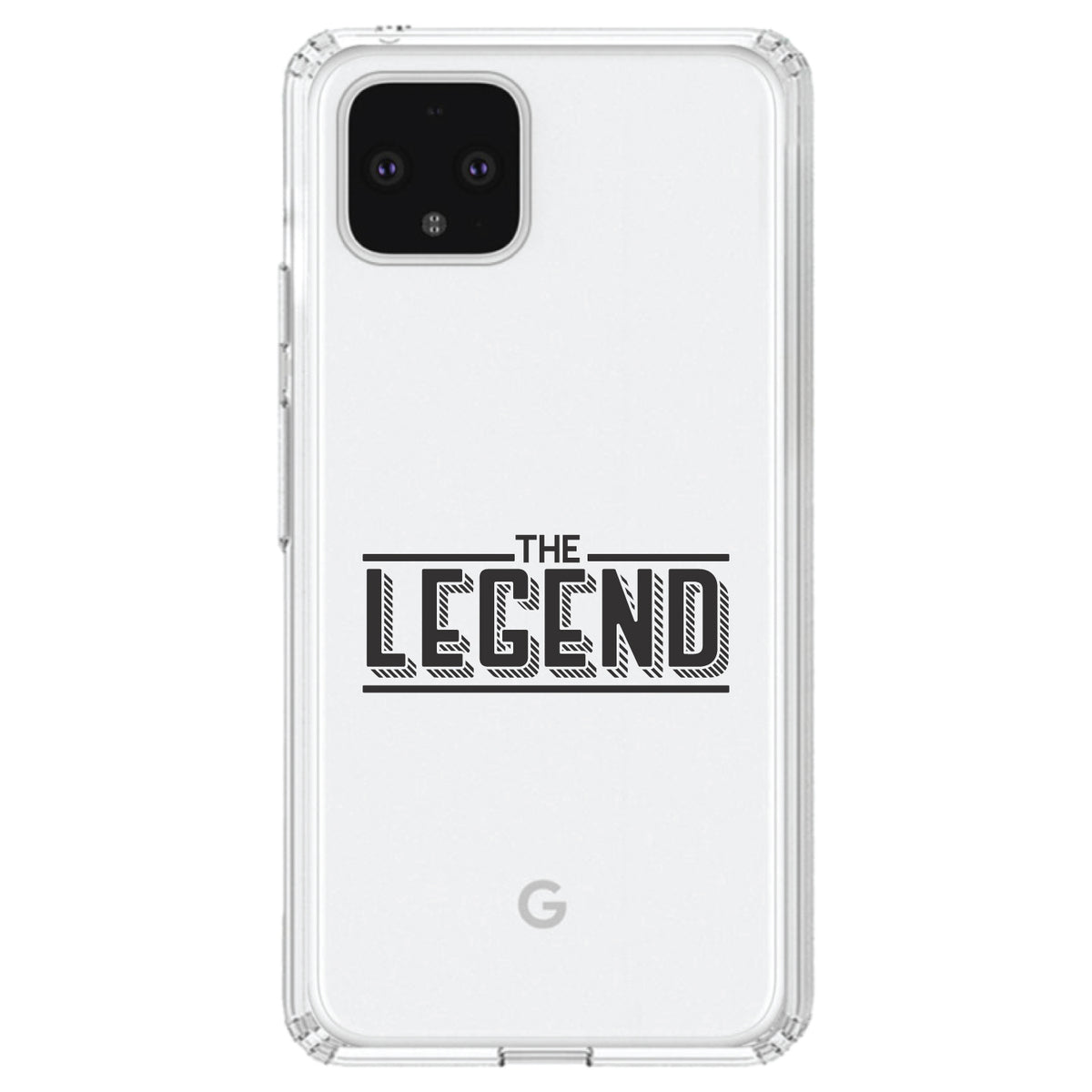 The Legend Clear Shockproof iPhone Case, view 24