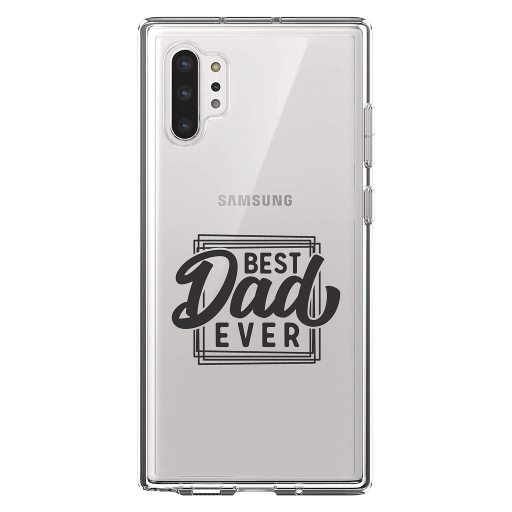 Bed Dad Ever Word Art Clear Shockproof iPhone Case, view 10