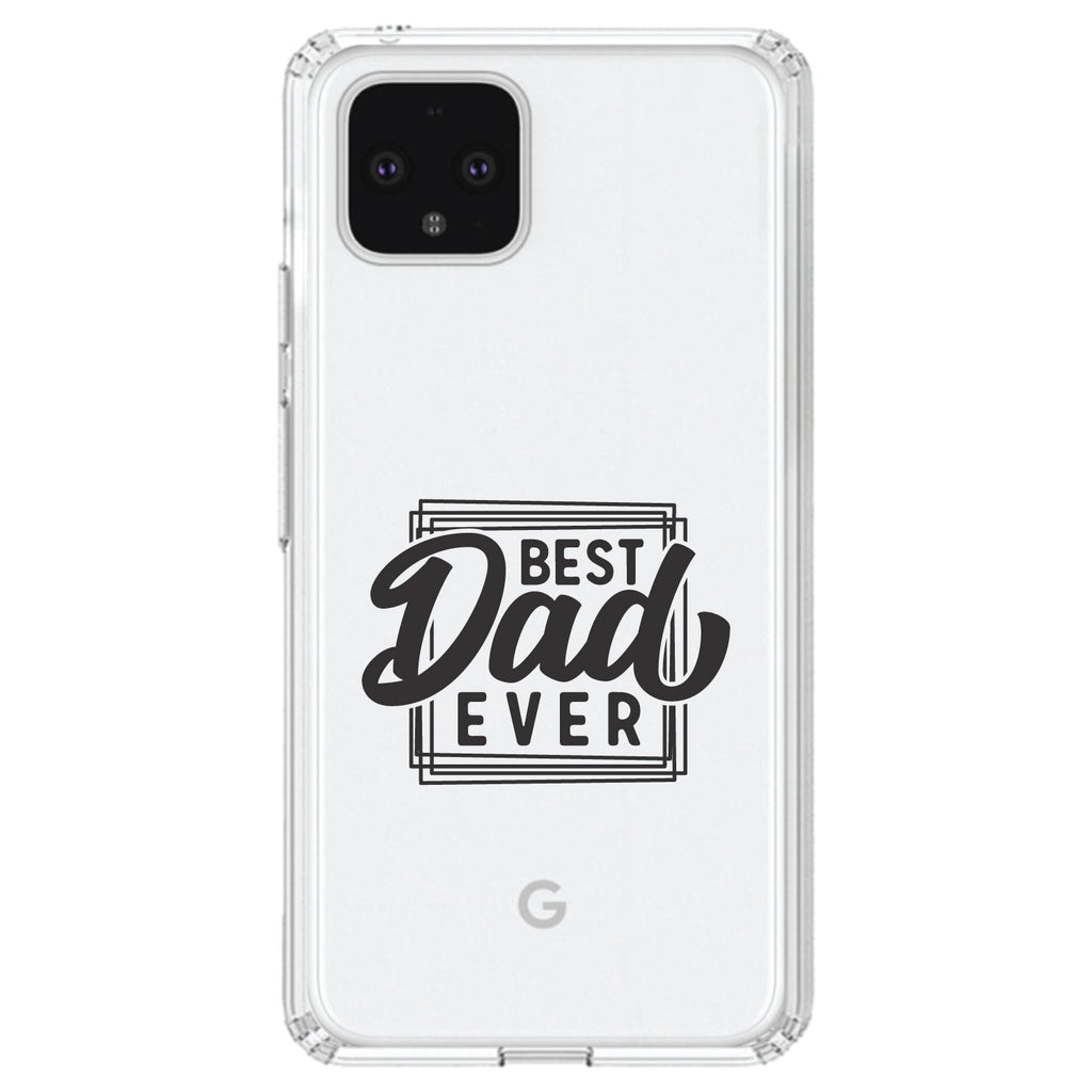 Bed Dad Ever Word Art Clear Shockproof iPhone Case, view 23