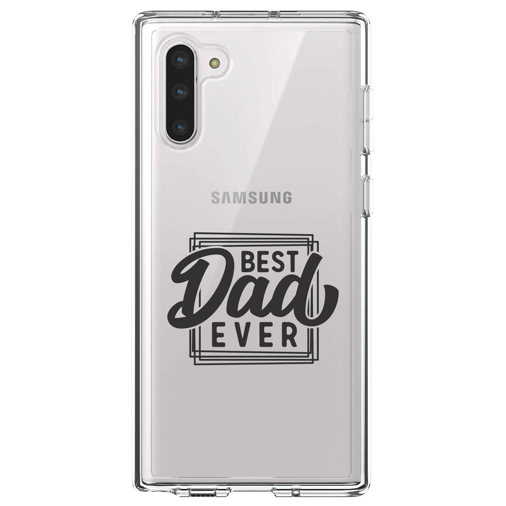 Bed Dad Ever Word Art Clear Shockproof iPhone Case, view 9
