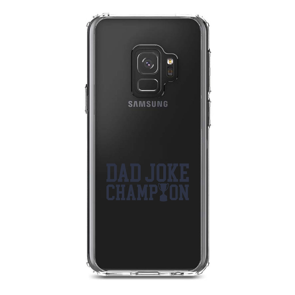 Dad Joke Champion Trophy Clear Shockproof iPhone Case, view 19
