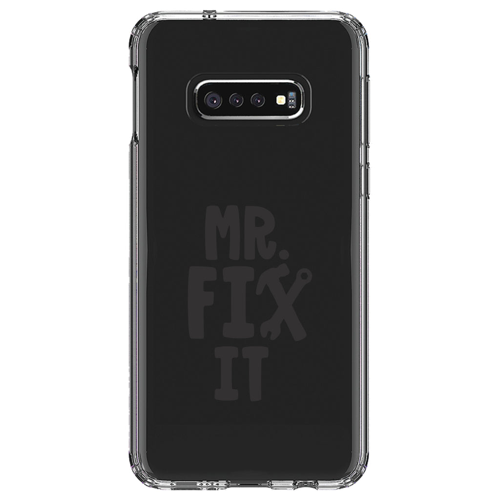 Mr. Fix It Wrench Clear Shockproof iPhone Case, view 18