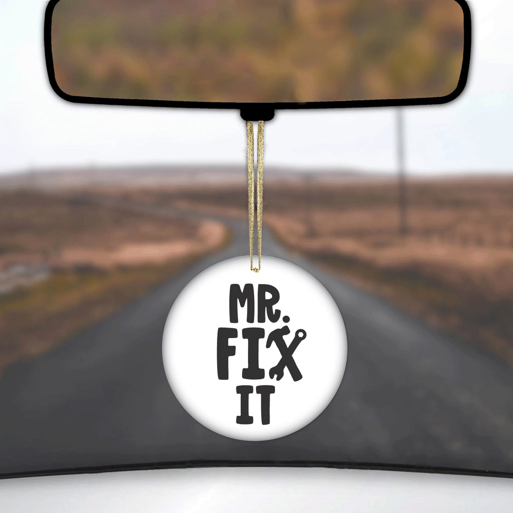 Mr. Fix It Wrench Ceramic Ornament, view 3