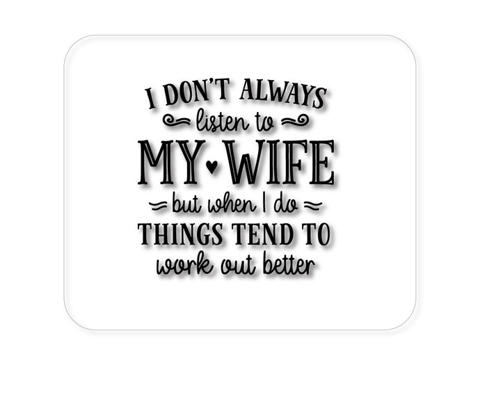 DistinctInk Custom Foam Rubber Mouse Pad - 1/4