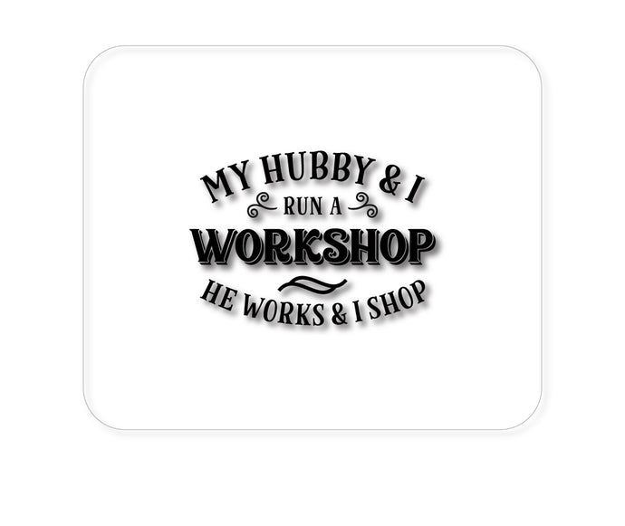 DistinctInk Custom Foam Rubber Mouse Pad - 1/4