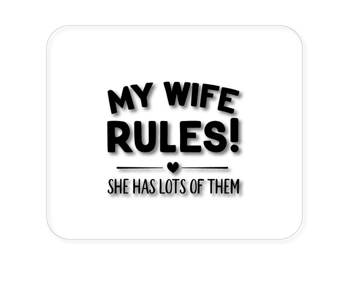 DistinctInk Custom Foam Rubber Mouse Pad - 1/4