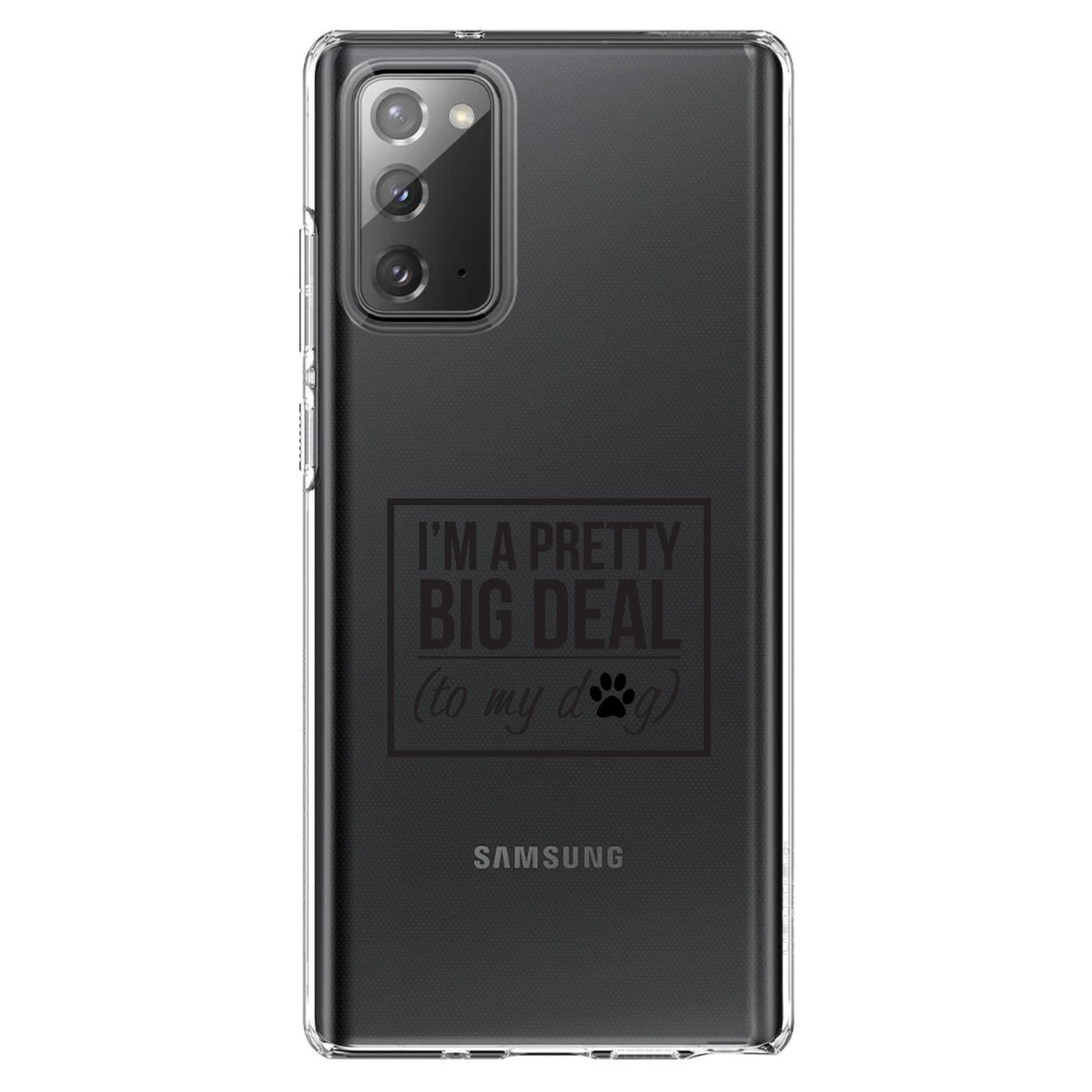I'm a Pretty Big Deal, To My Dog Clear Shockproof iPhone Case, view 7