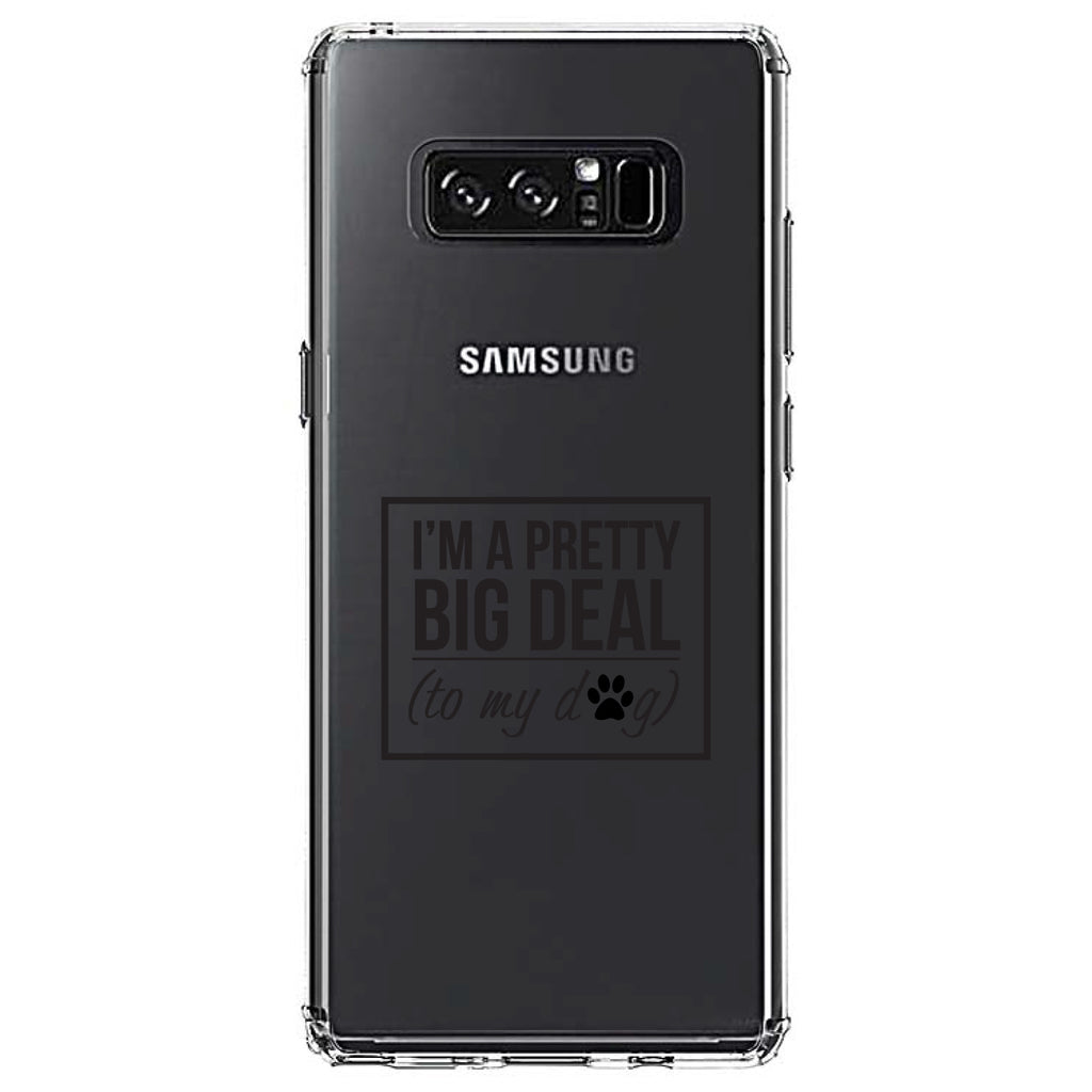 I'm a Pretty Big Deal, To My Dog Clear Shockproof iPhone Case, view 12