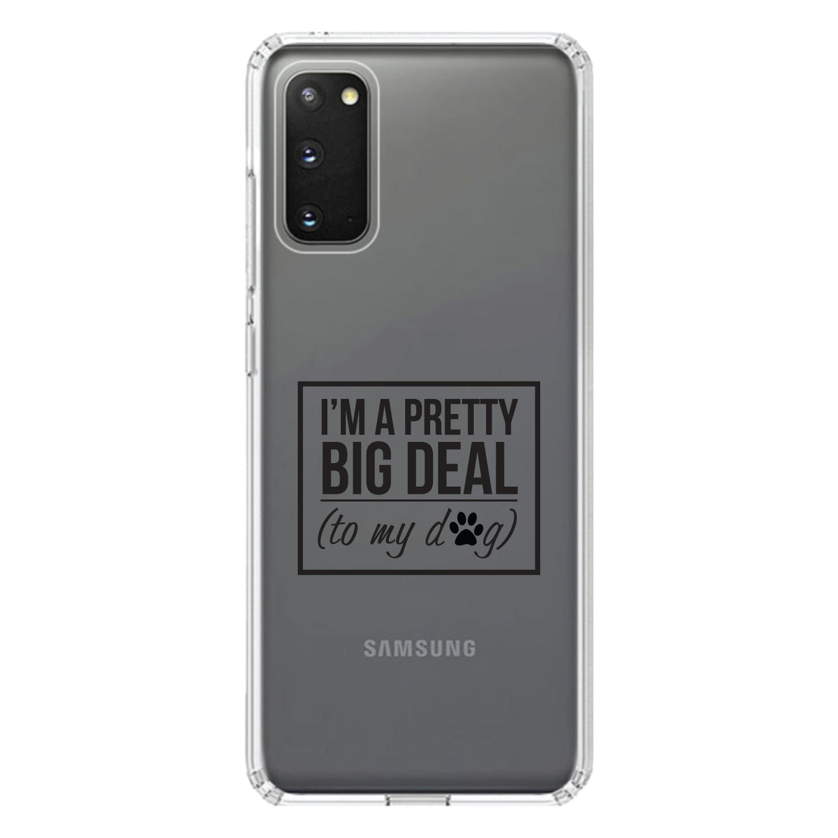 I'm a Pretty Big Deal, To My Dog Clear Shockproof iPhone Case, view 13