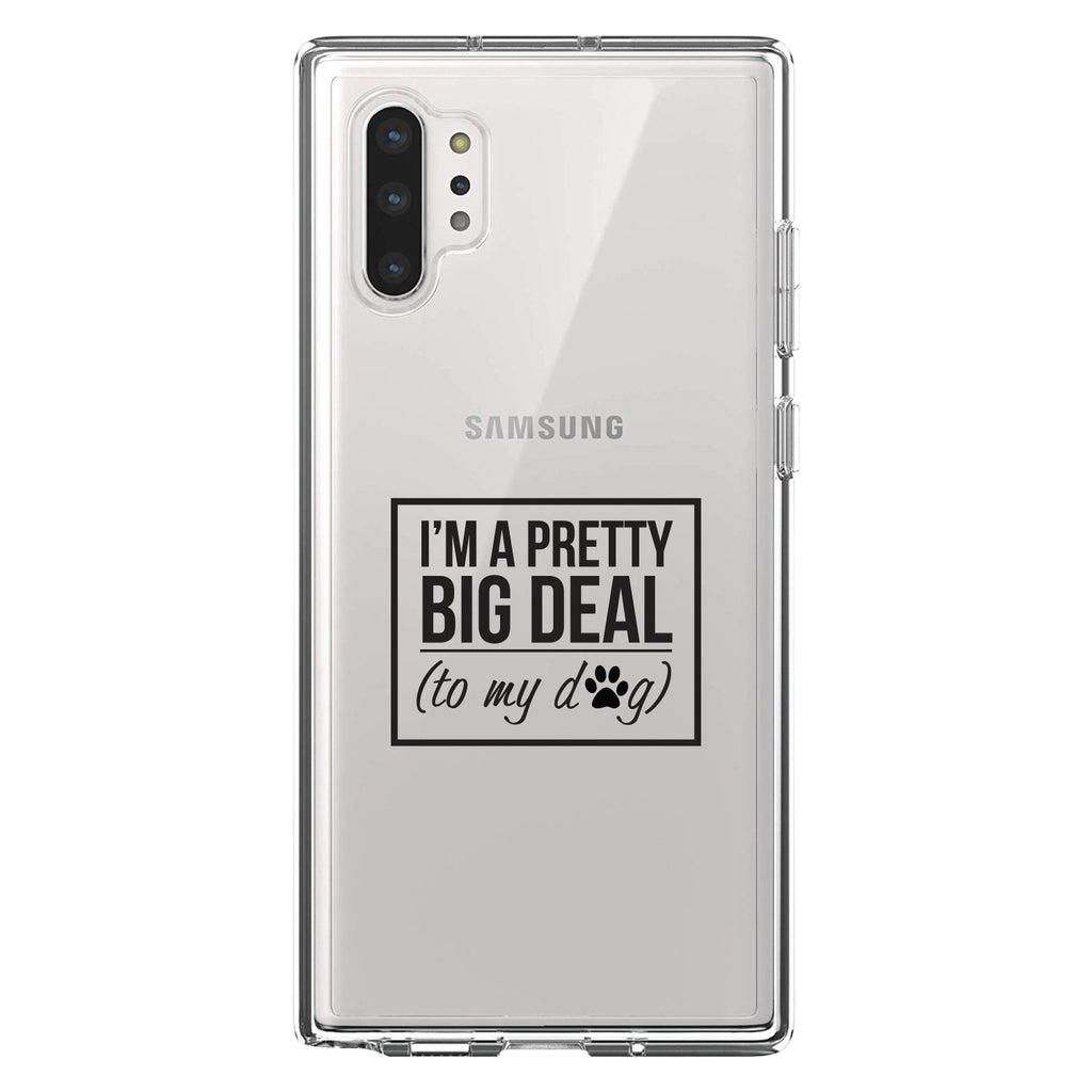 I'm a Pretty Big Deal, To My Dog Clear Shockproof iPhone Case, view 10