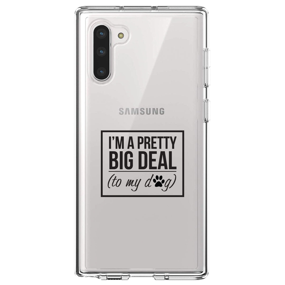 I'm a Pretty Big Deal, To My Dog Clear Shockproof iPhone Case, view 9