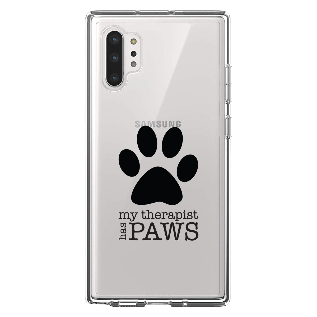 My Therapist Has Paws Clear Shockproof iPhone Case, view 10