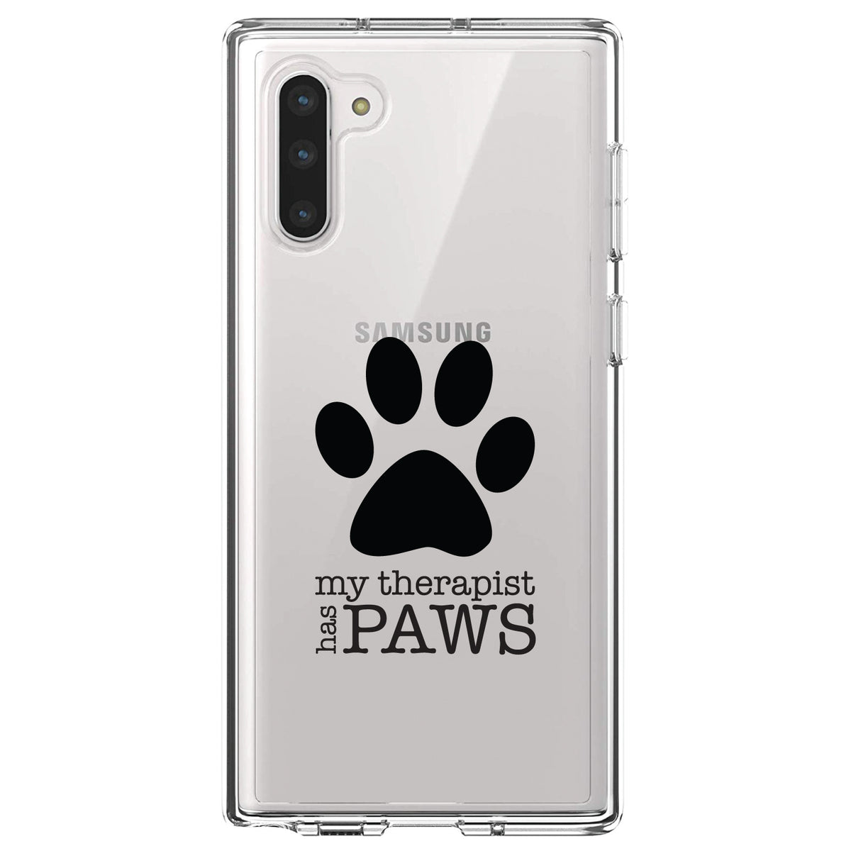 My Therapist Has Paws Clear Shockproof iPhone Case, view 9