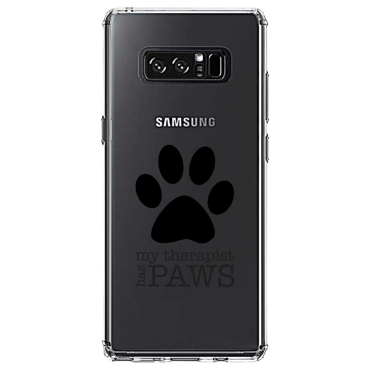 My Therapist Has Paws Clear Shockproof iPhone Case, view 12