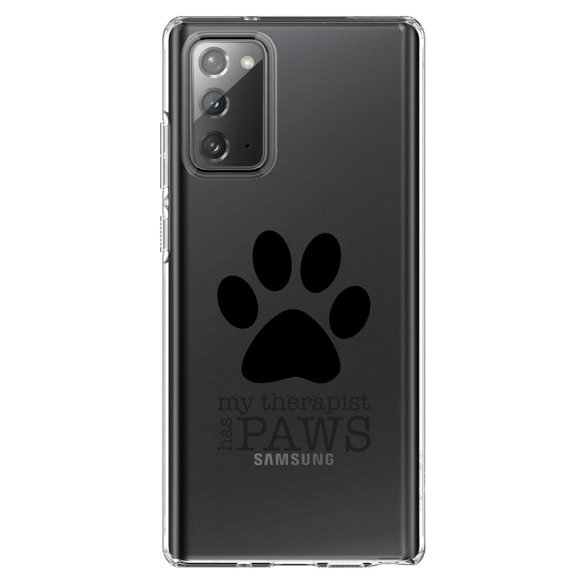 My Therapist Has Paws Clear Shockproof iPhone Case, view 8