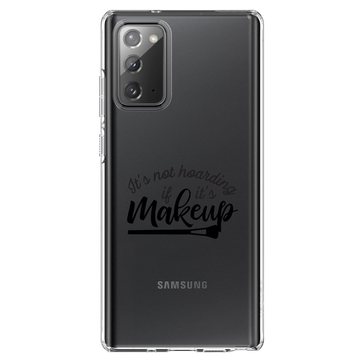 It's Not Hoarding If It's Makeup Clear Shockproof iPhone Case, view 7