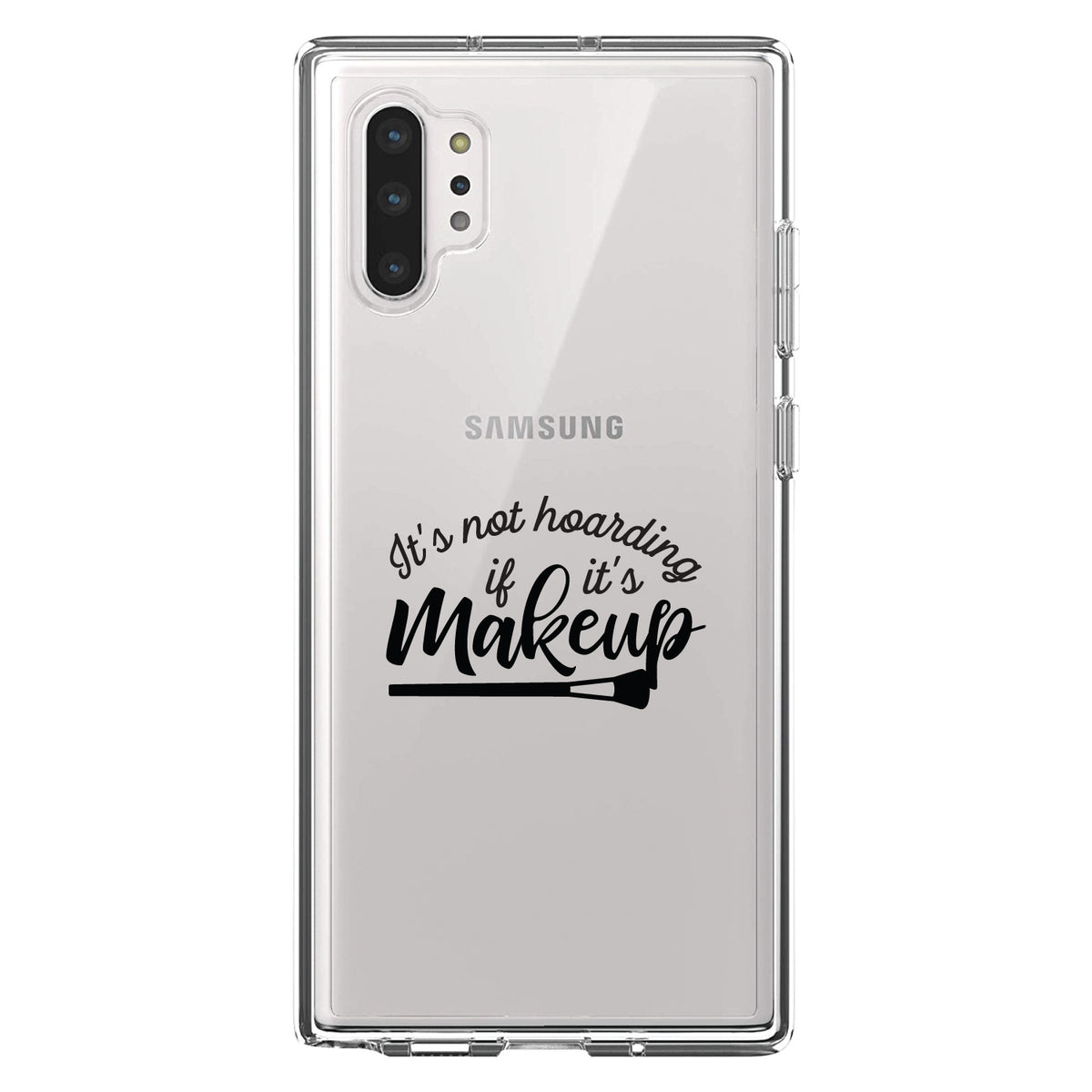 It's Not Hoarding If It's Makeup Clear Shockproof iPhone Case, view 10