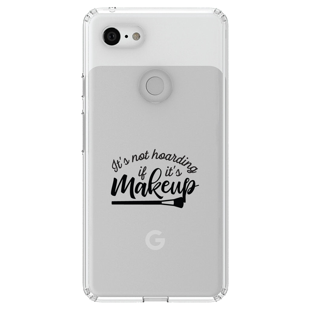 It's Not Hoarding If It's Makeup Clear Shockproof iPhone Case, view 22