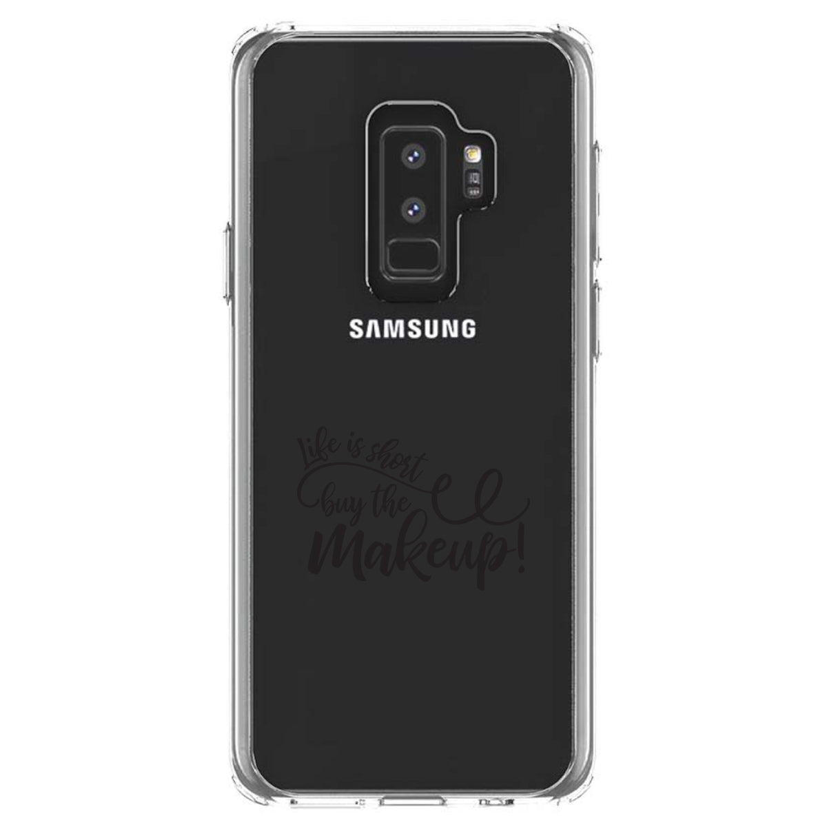 Life is Short, Buy the Makeup Clear Shockproof iPhone Case, view 20