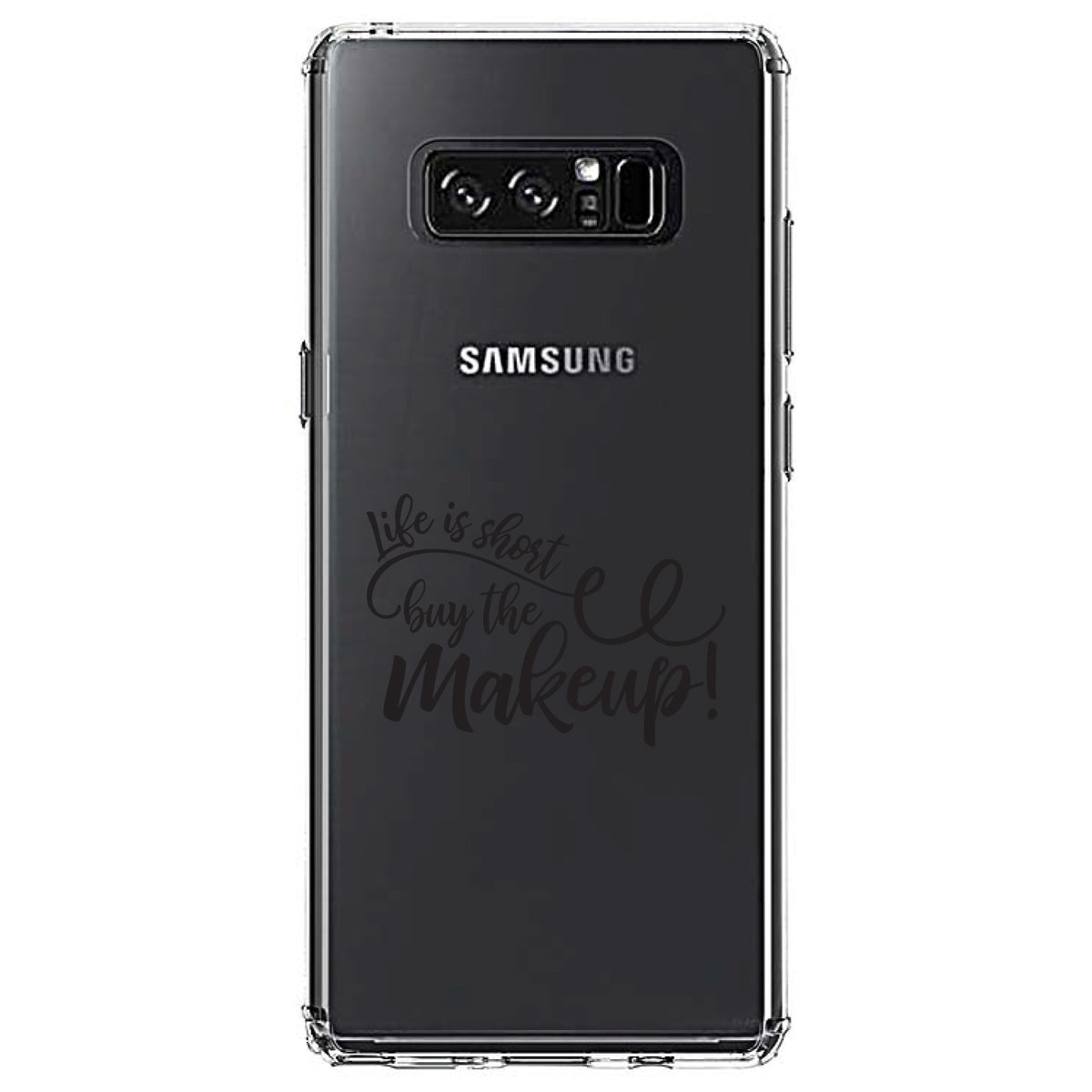 Life is Short, Buy the Makeup Clear Shockproof iPhone Case, view 12