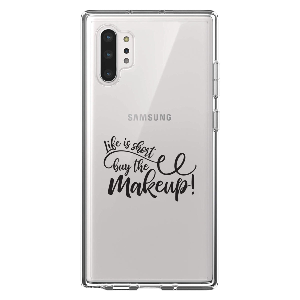 Life is Short, Buy the Makeup Clear Shockproof iPhone Case, view 10