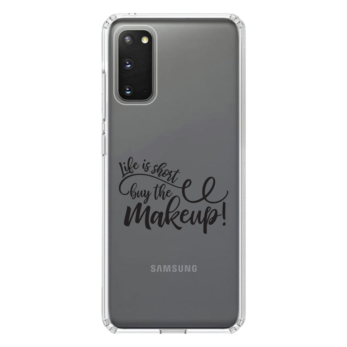 Life is Short, Buy the Makeup Clear Shockproof iPhone Case, view 13