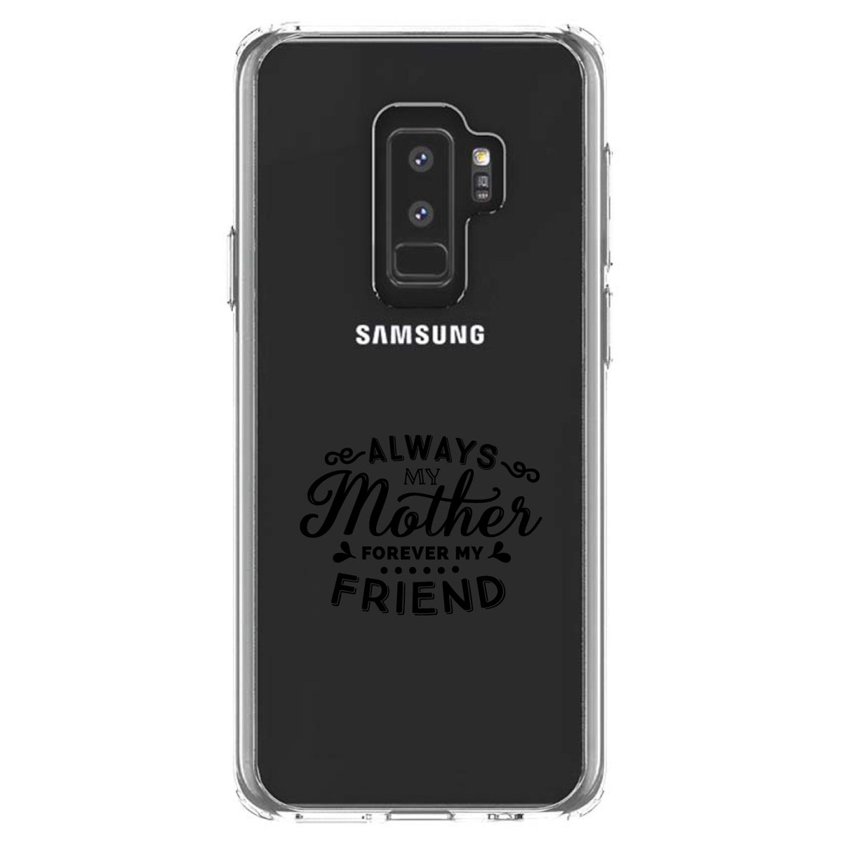 Always My Mother, Forever My Friend Clear Shockproof iPhone Case, view 20