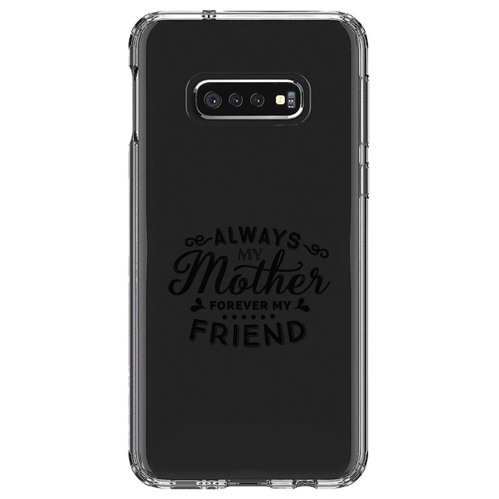 Always My Mother, Forever My Friend Clear Shockproof iPhone Case, view 18