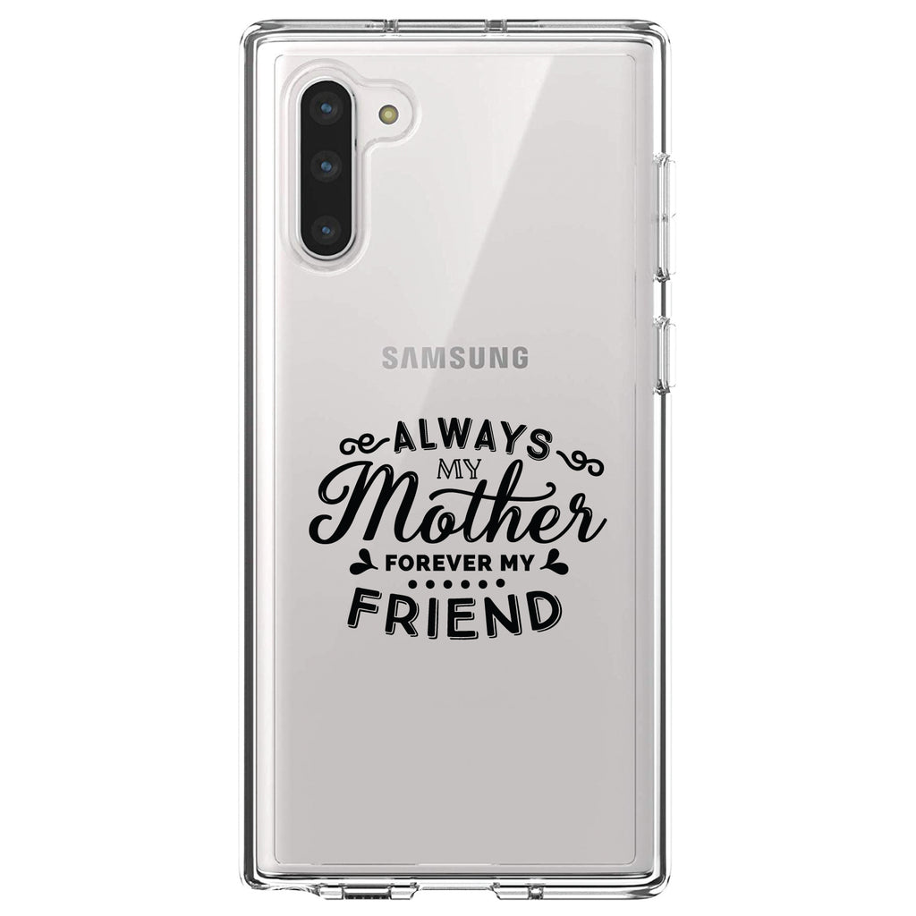 Always My Mother, Forever My Friend Clear Shockproof iPhone Case, view 9