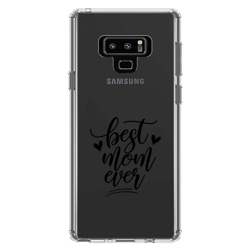 Best Mom Ever, Hearts Clear Shockproof iPhone Case, view 11